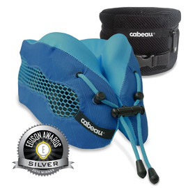 Подушка для шеи Cabeau Evolution Cool Blue, анатомическая